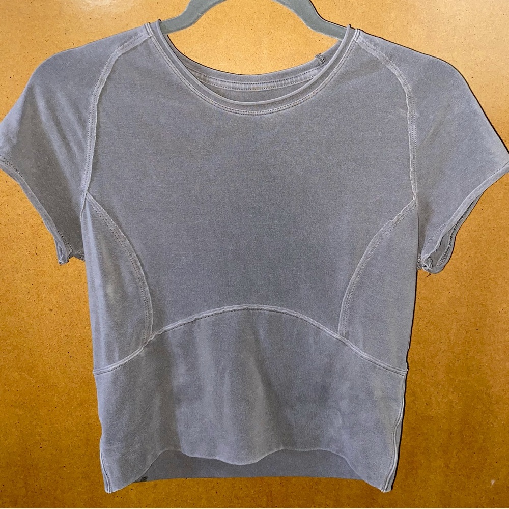 Free People cropped tee